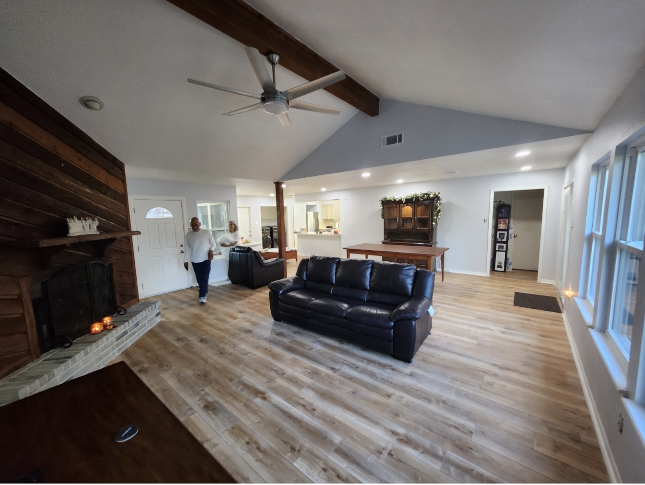 Living Room Transformation after