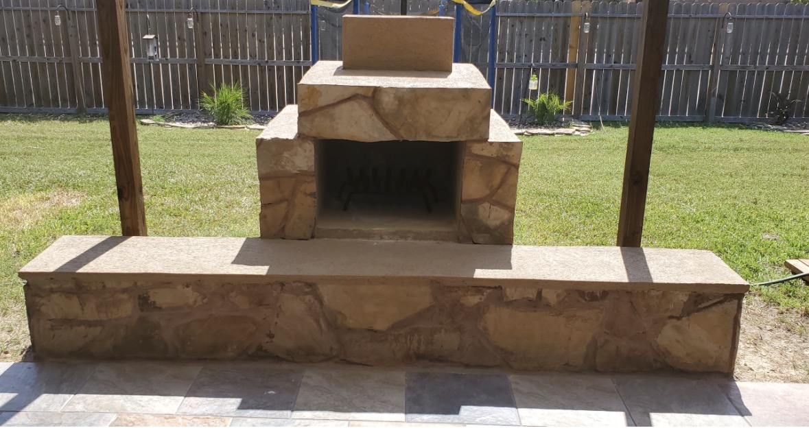 Stone Stove after